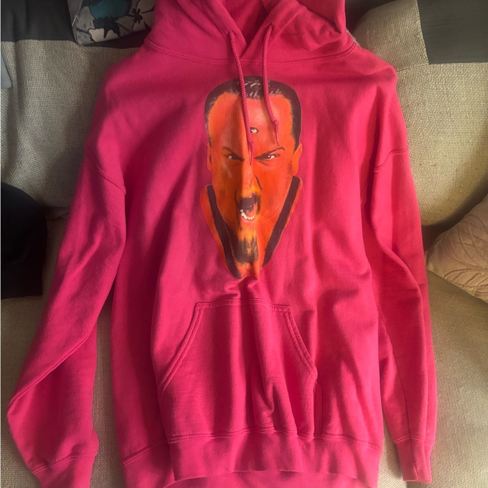 Jim the anvil westside Gunn 4th rope 3rd eye hoodie pink vintage